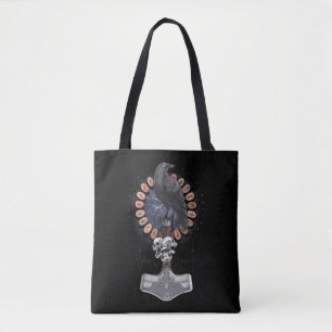 Norse Viking Raven Hammer Tasche