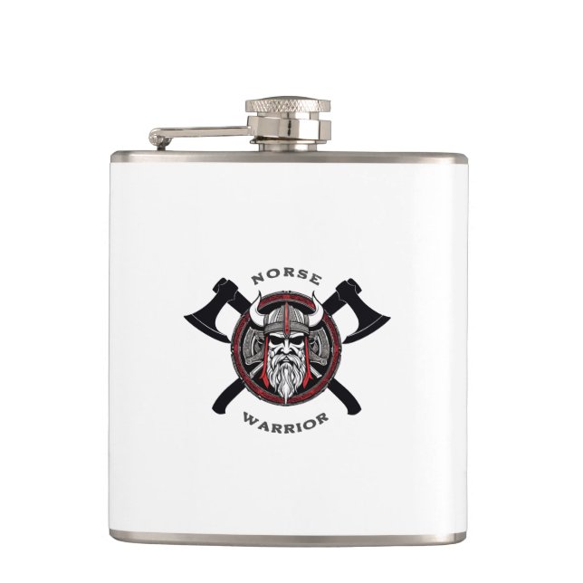 Norse Warrior Flask Flachmann (Vorderseite)