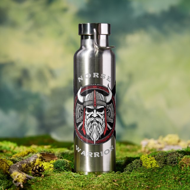 Norse Warrior Wasser Flasche (Außenbereich)