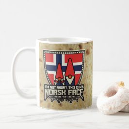 Norsk Face Kaffeetasse