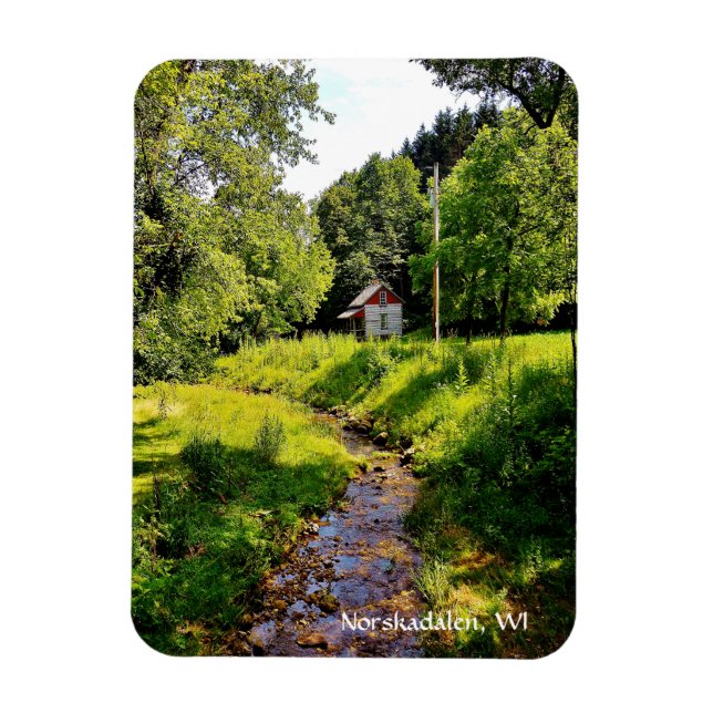 Norskadalen, Wisconsin Magnet (Vertikal)