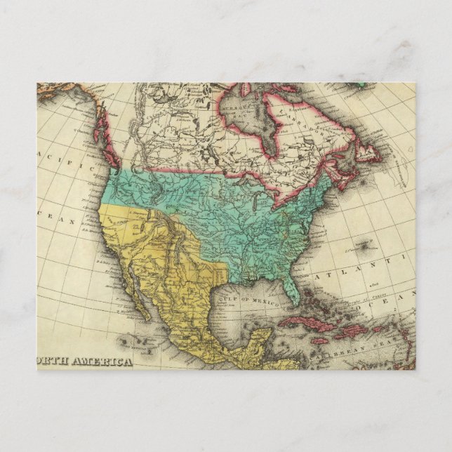 North America 6 Postkarte (Vorderseite)