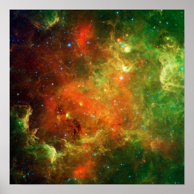 North America Nebula Space NASA Poster (Vorne)