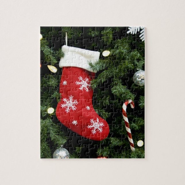 North America. Weihnachtsdekorationen auf Baum. 3 (Vertikal)