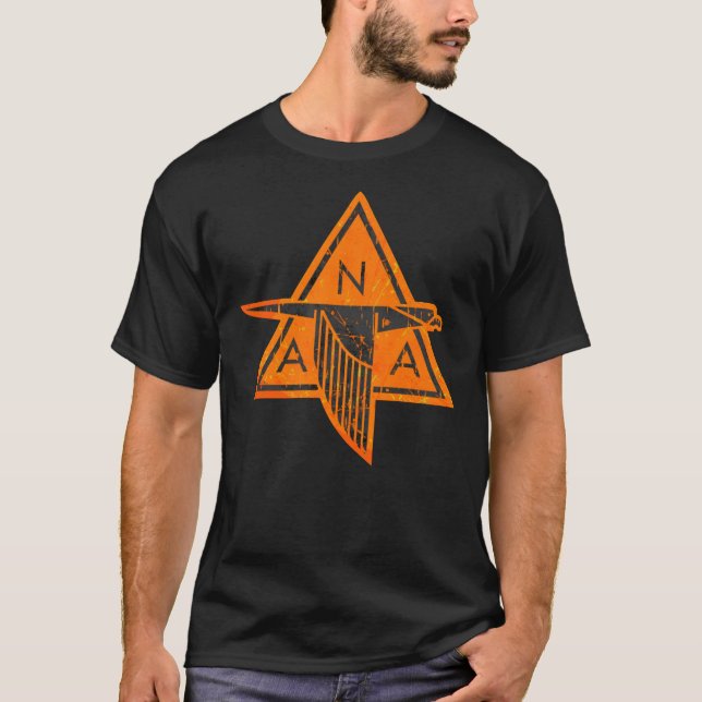 North American Aviation Classic NAA WW2 Logo Essen T-Shirt (Vorderseite)