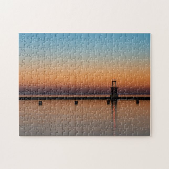 North Ave Lighthouse Sunrise (Horizontal)