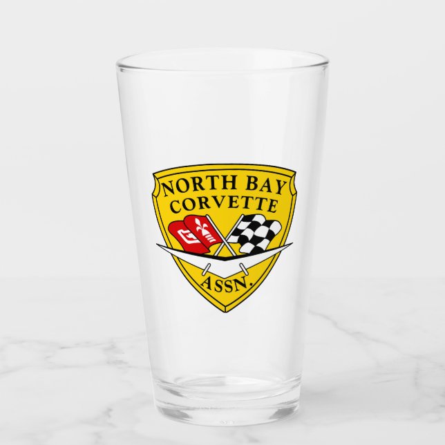 North Bay Corvette Glass Cup Glas (Vorderseite)
