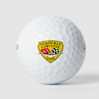North Bay Corvette Golf Balls Golfball