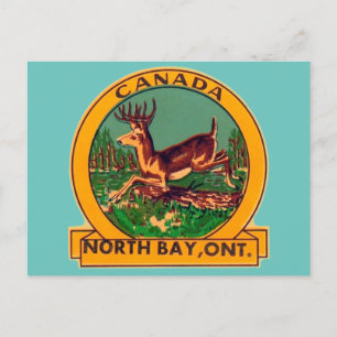 North Bay, Ontario - Postkarte