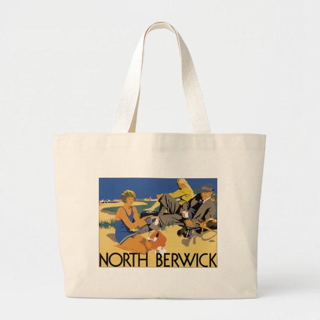 North Berwick Jumbo Stoffbeutel (Vorne)