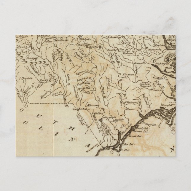 North Carolina 11 Postkarte (Vorderseite)