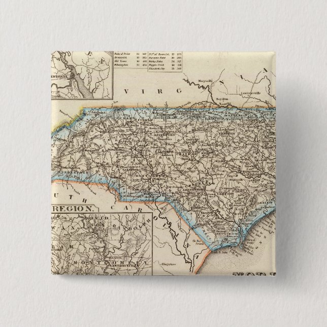 North Carolina 2 Button (Vorderseite)