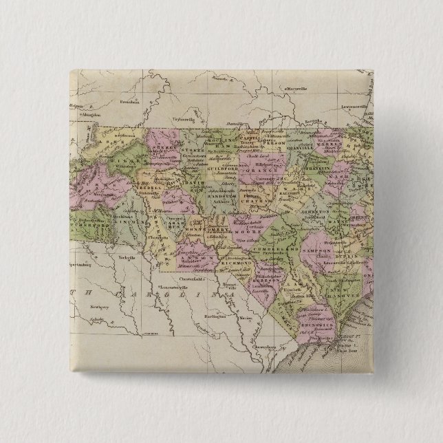 North Carolina 4 Button (Vorderseite)
