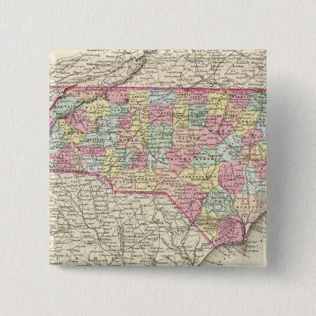 North Carolina 4 Button (Vorderseite)