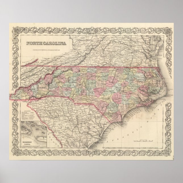 North Carolina 4 Poster (Vorne)