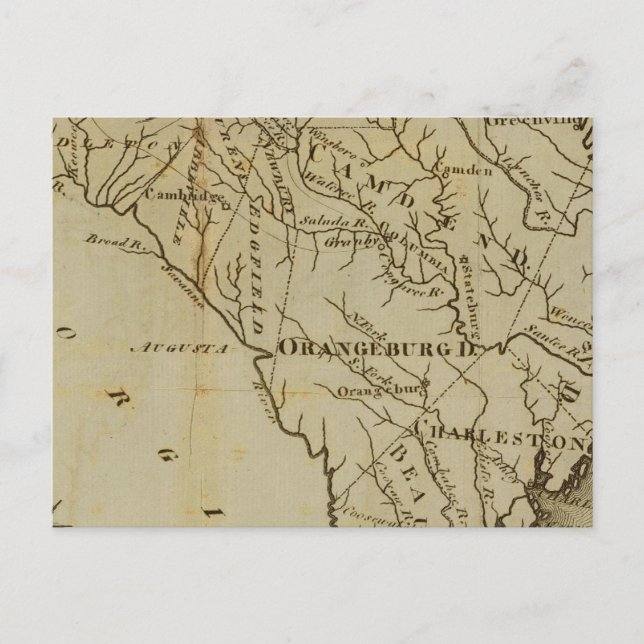 North Carolina 8 Postkarte (Vorderseite)