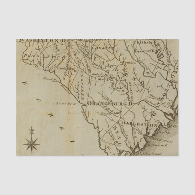 North Carolina 8 Seidenpapier (Vorderseite)