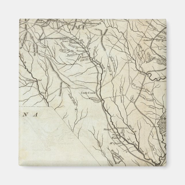 North Carolina 9 Magnet (Vorne)