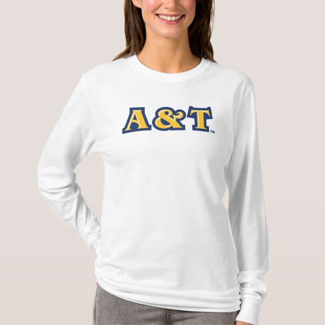 North Carolina A&T Staat University | A&T Wordmark T-Shirt (Vorderseite)