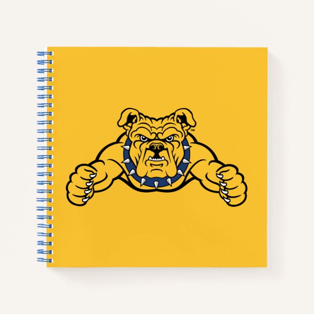 North Carolina A&T Staat University | Bulldog Notizbuch (Vorderseite)
