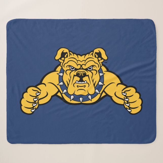 North Carolina A&T Staat University | Bulldog Sherpadecke (Vorderseite (Horizontal))