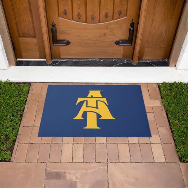 North Carolina A&T Staat University | Ein Logo Fußmatte (Außenbereich)
