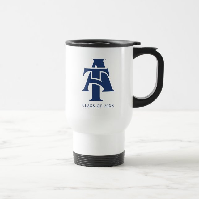 North Carolina A&T Staat University | Ein Logo Reisebecher (Rechts)