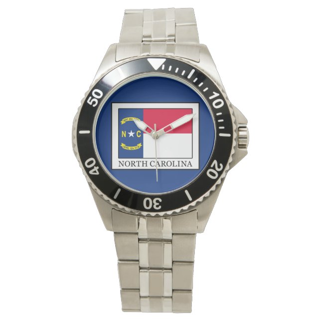North Carolina Armbanduhr (Vorderseite)