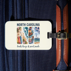 North Carolina - Breeze & Sweet Smoke Gepäckanhänger