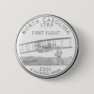 North Carolina Button
