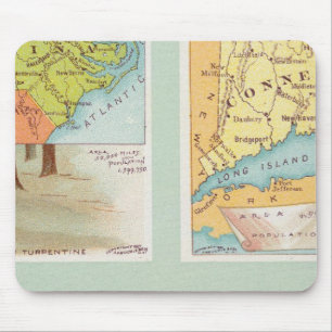 North Carolina, Connecticut, West Virginia, Ohio Mousepad
