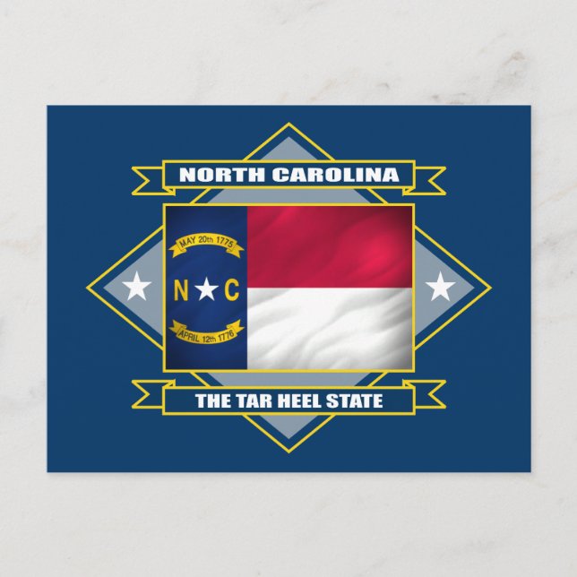 North Carolina Diamond Postkarte (Vorderseite)