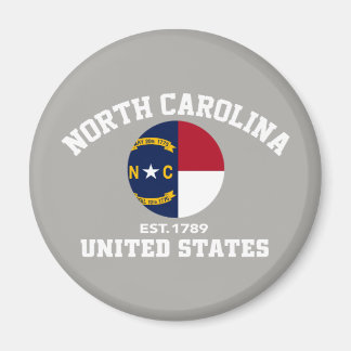North Carolina Est 1789 USA Staat Independence Day Magnet