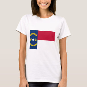 North Carolina Flag T - Shirt