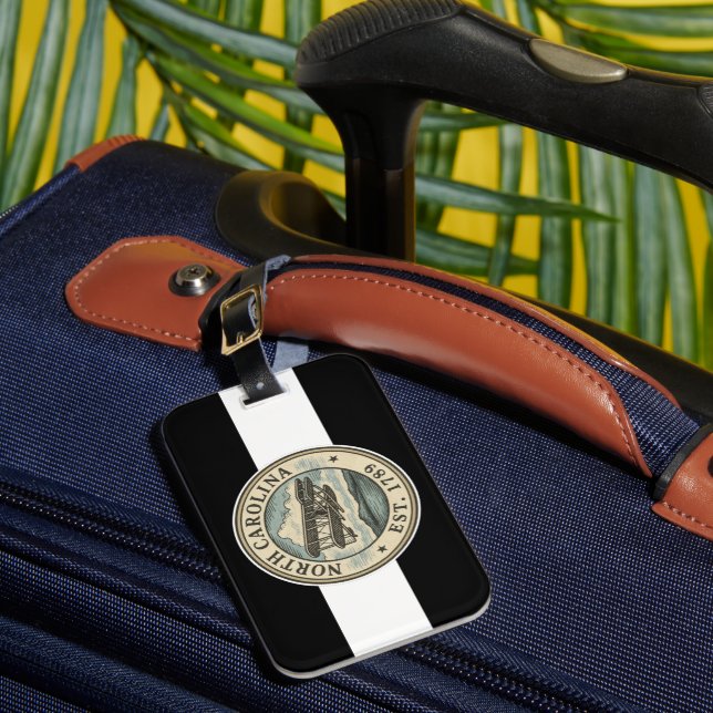 North Carolina Flying Decal  Gepäckanhänger (Vorderseite Insitu 1)