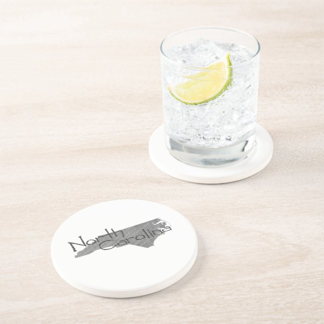 North Carolina Getränkeuntersetzer (Seite)