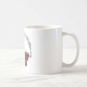 North Carolina Kariert All Come Zuhause für Weihna Kaffeetasse