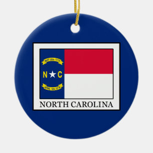 North Carolina Keramikornament