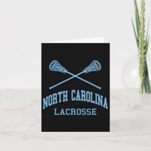 North Carolina Lacrosse Vintage Nc Lax verwittert Karte