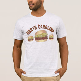 North Carolina NC Style Pork GRILLEN Barbecue Sand T-Shirt