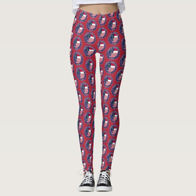 North Carolina, North Carolina t-shirt, legging (Devant)