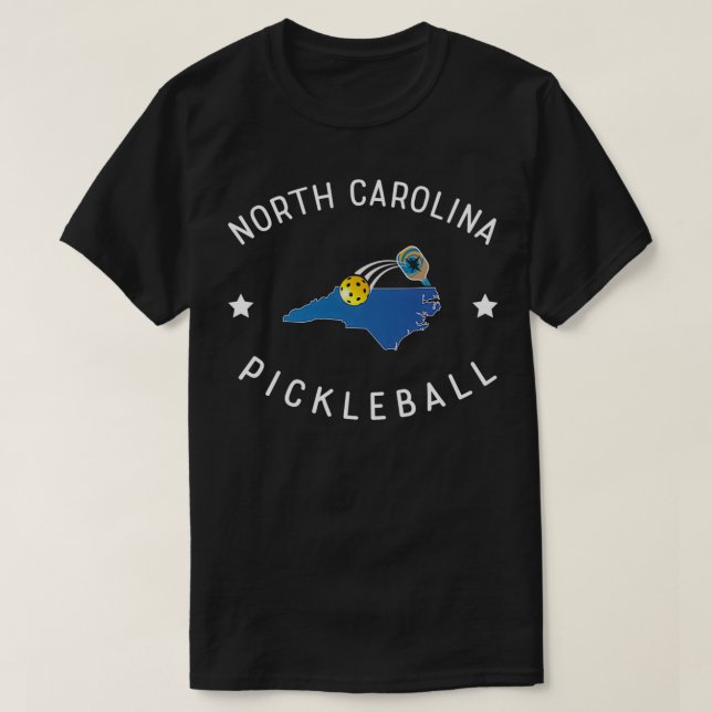 North Carolina Pickleball T-Shirt (Design vorne)