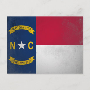 North Carolina Postkarte