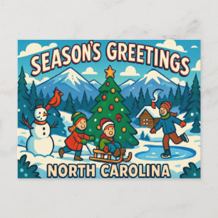 NORTH CAROLINA Postkarte
