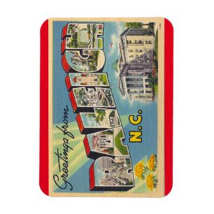 North Carolina, Raleigh Magnet