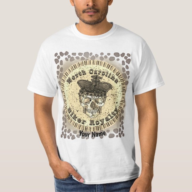 North Carolina Royalty Biker T-Shirt (Vorderseite)