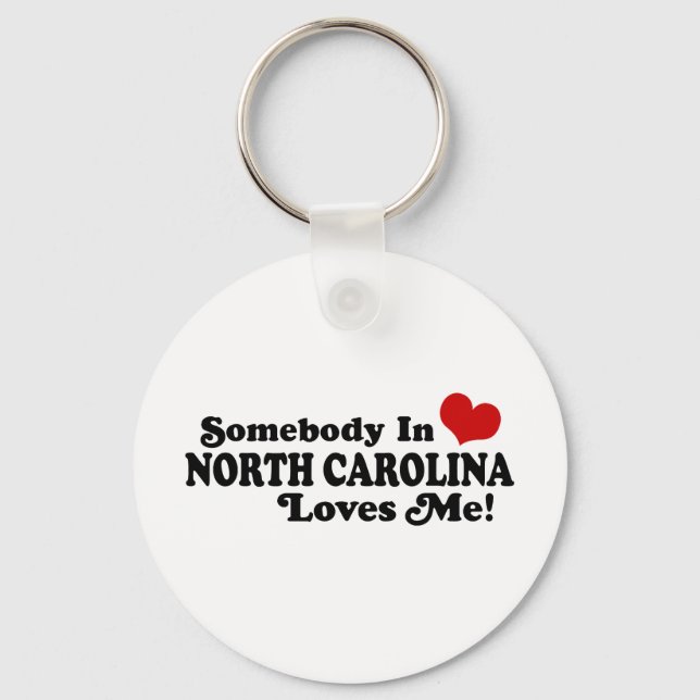 North Carolina Schlüsselanhänger (Vorderseite)
