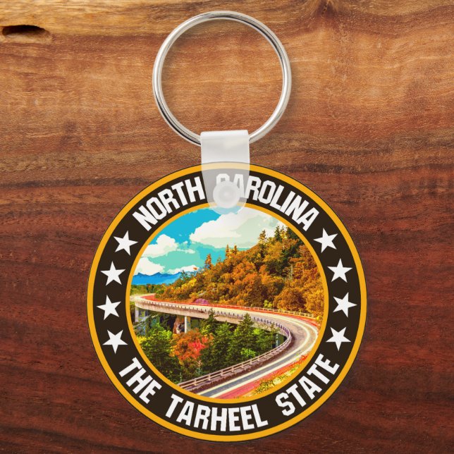 North Carolina Schlüsselanhänger (Vorderseite)