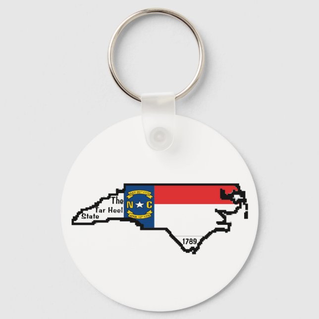 North Carolina Schlüsselanhänger (Vorderseite)