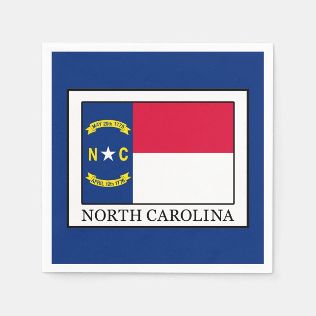 North Carolina Serviette (Vorderseite)